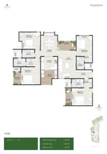 Vajram Vivera Floor Plan5